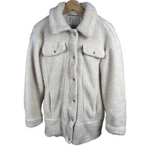 Levi's Strauss & Co Small Women's Faux Shearling Sherpa Oversize